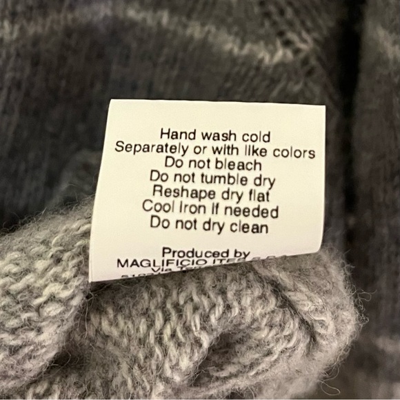 Daniele Blasi 1/4 Zip Sweater Made In Italy - Picture 6 of 6